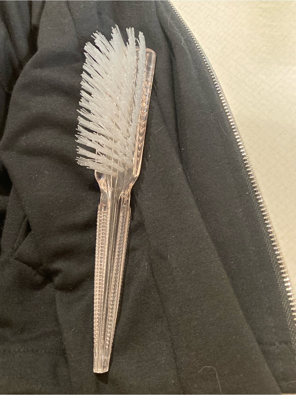 Vintage Stanley Hair Brush clear